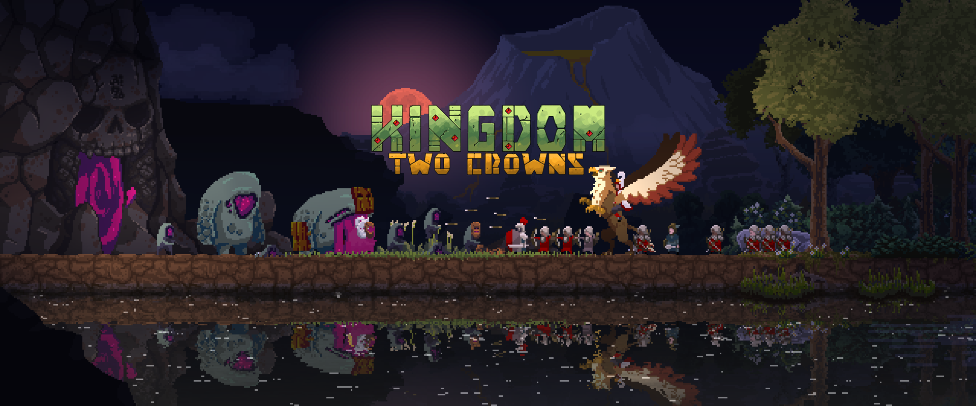 Kingdom Two Crowns Never Alone game